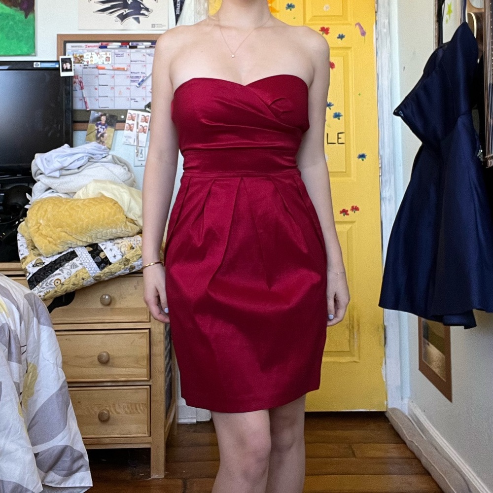 Vintage Red Cocktail Dress